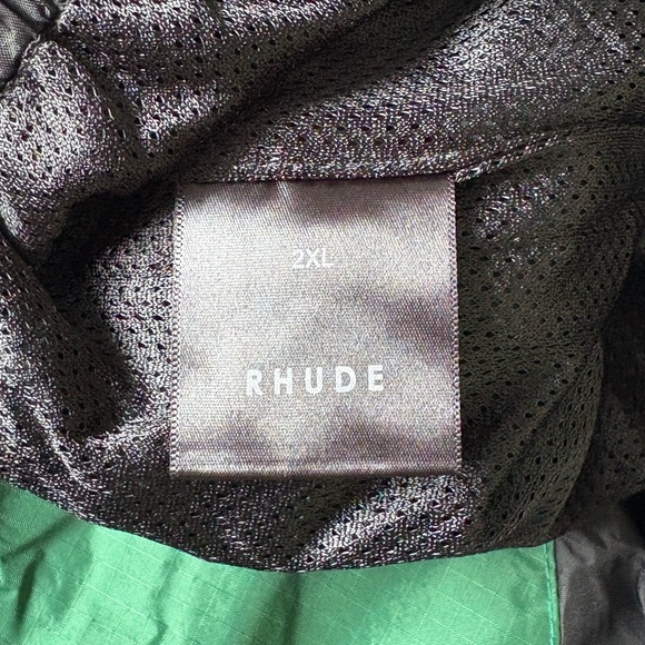 Rhude Two-Tone Nylon Flight Jacket - Picture 6 of 12